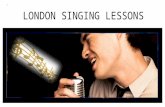 London singing lessons