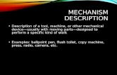 Description of mechanism
