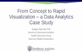 From Concept to Rapid Visualization - A Data Analytics Case Study