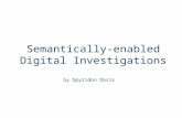 Semantically-Enabled Digital Investigations