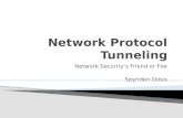 Network tunneling techniques
