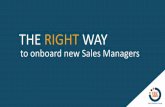 How to Effectively Onboard New Sales Managers