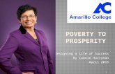 Poverty to Prosperity, Designing a Life of Success