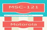 Msc-121 exam materials with real questions and answers