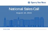 Sperry Van Ness #CRE National Sales Meeting 08-10-2015
