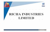 Richa Industries Ltd