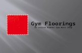 Rubber Gym Flooring
