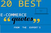 20 best e commerce quotes from the experts