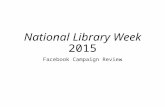 National Library Week 2015 - Bulgaria - Facebook campaign review