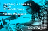 Moodlerooms training unplugged