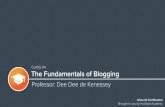Marketing Class 04: The Fundamentals of Blogging