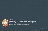 Marketing Class 03: Creating Content with a Purpose