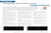 Testing Piezoelectric Injectors 1