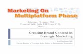Creating Brand Content in Strategic Marketing