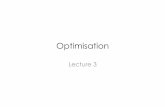 Lecture3 Optimisation