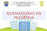 Quemaduras en Pediatria