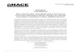 NACE TM 0198-2004 - Slow Strain Rate Test Method for Screening Corrosion-Resistant Alloys (CRAs) for Stress Corrosion Cracking in Sour Oilfield Service