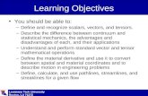 Lecture 2 on Vectors and Tensors 3-7-2008
