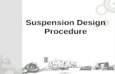 Suspension Design Procedure