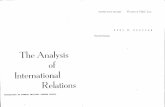 DEUTSCH - 1968 - Analysis International Relations