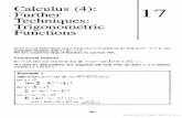 Ch17 Calculus Trignometric Functions