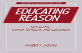 Educating Reason. Harvey Siegel