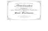 [Free Scores.com] Hartmann Emil Serenade Trio for Clarinet Cello and Piano 7871