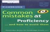 Common Mistakes at Proficiency(1)