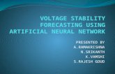 Voltage Stability Forecasting Using Ann