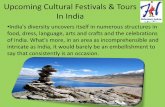 Upcoming Cultural Festivals & Tours in India