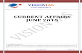 VisionIAS Current Affairs Jun 2015 by Raz Kr