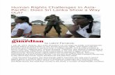 Human Rights Challenges in Asia-Pacific Does Sri Lanka Show a Way Out