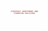 Strategic investment and finance decisions
