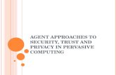 Pervasive Computing - Security & Trust