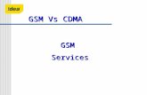 GSM  vs CDMA