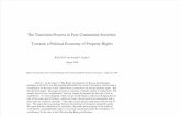 Property Rights in Transition