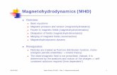 Magnetohydrodynamics Space Physics