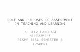 2- Role and Purposes of Assessment in Teaching and Learning 1