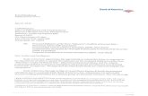Bank of America Comment Letter