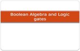 Boolean Gates and Logic Gates