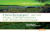 [Mark Letteri] Heidegger and the Question of Psychology