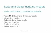 Solar & Stellar Dynamos-Heliophysics by Paul Charbonneau (2009)