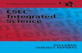 CSEC Integrated Science Syllabus & Subject Reports