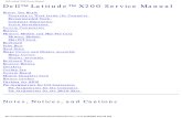 Dell X200 Service Repair Manual