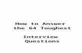 64 Interview Questions 549