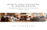 Pottery Barn Upholstered Sofa, Sectional & Armchair Collection- Fall 2015