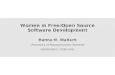 Women in Free/Open Source Software Development
