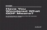 [Arup] Have You Wondered What GDP Means