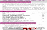 Modern Resume Four Pages