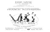 Satie - 7 Transcriptions Kleynjans